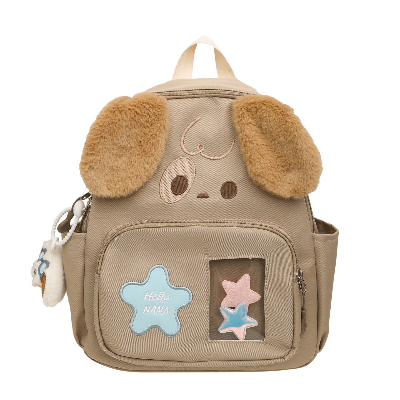 Kawaii Plüsch-Rucksack mit Hundedesign Brehn