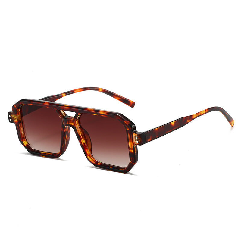 Damen modische Sonnenbrille im modernen achtkantigen Design Brehn
