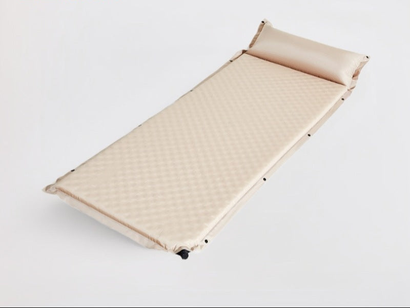 Gepolsterte faltbare Outdoor-Campingmatratze mit eingebautem Kissen und wasserdichtem Oxford-Stoff Brehn