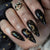 Glamouröse Nagelkunst Im Mond- und Sternen-Design Brehn