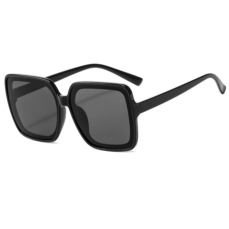 Statement Bold Square Frame Sonnenbrille