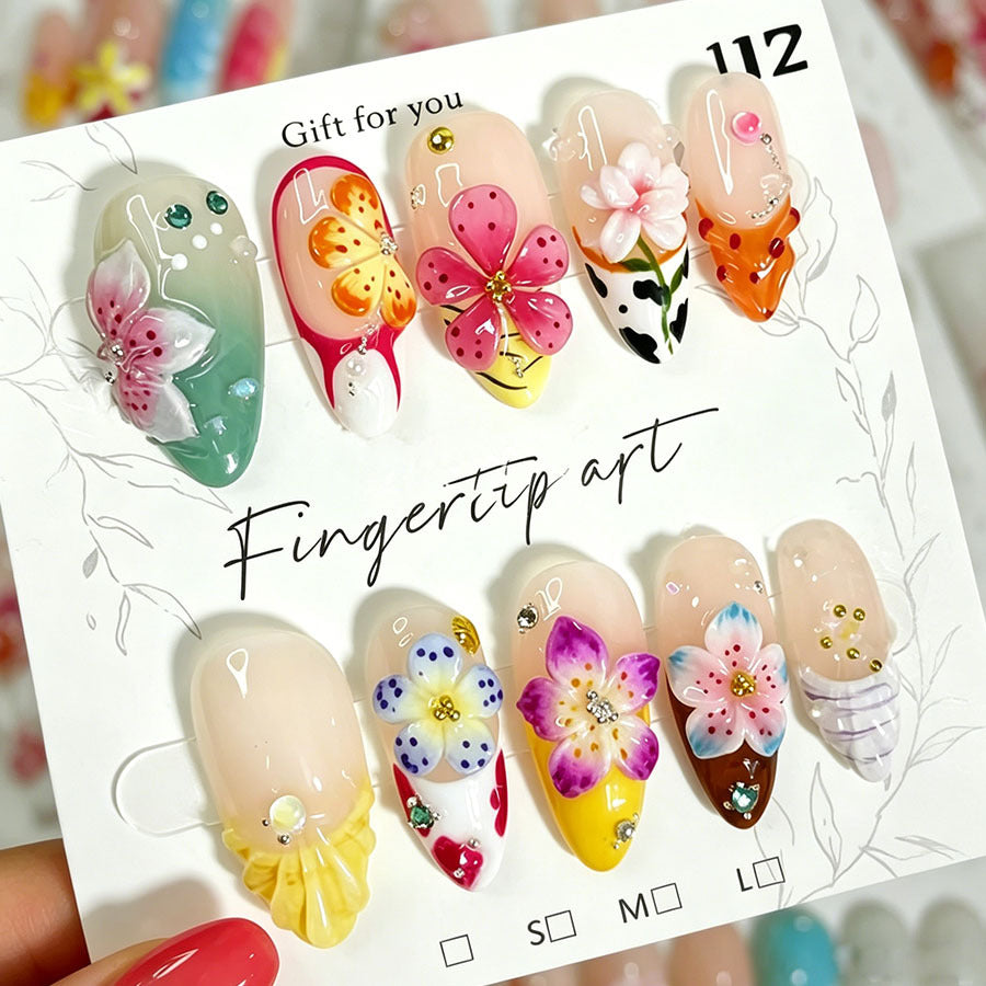 Dekoratives Nagelkunst-Set Brehn