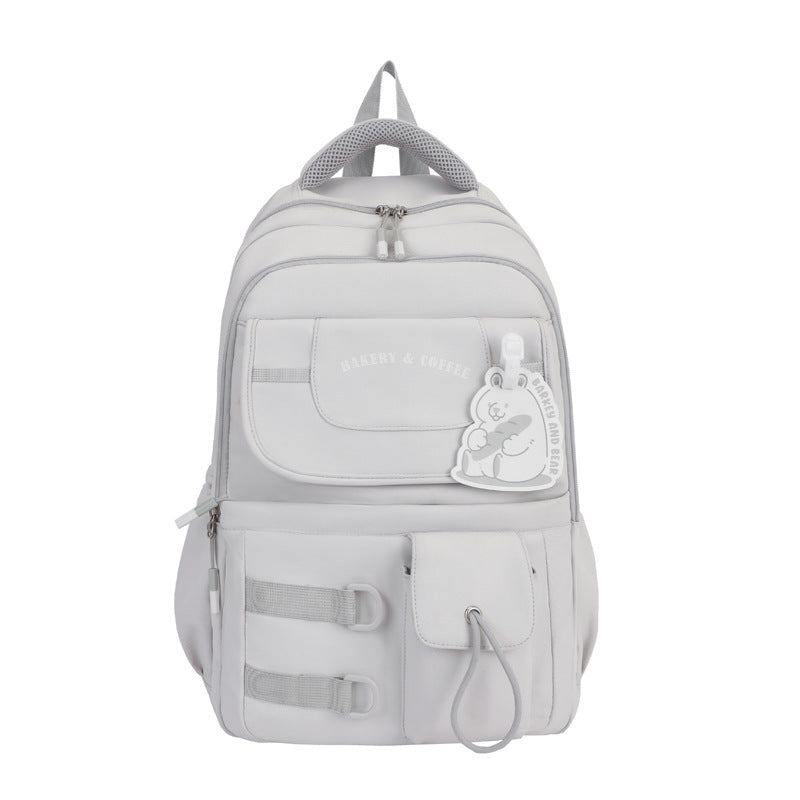 Stylischer Mehrfach-Taschen-Rucksack Brehn