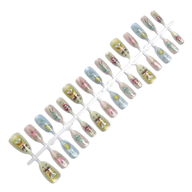Kreatives Kunstnagelset mit wundervollen Cartoon-Motiven Brehn