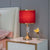 Elegante Nachttischlampe