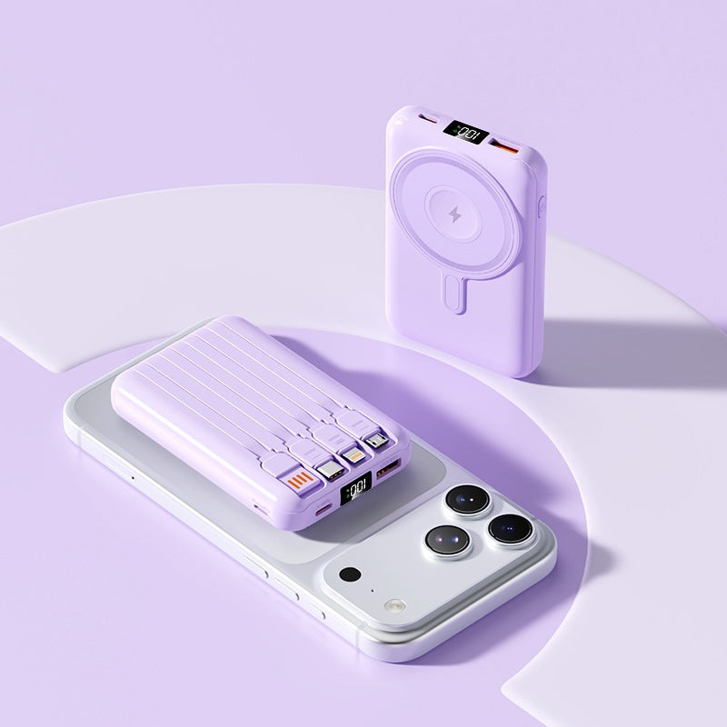 Tragbare Powerbank mit Magnetfunktion Brehn