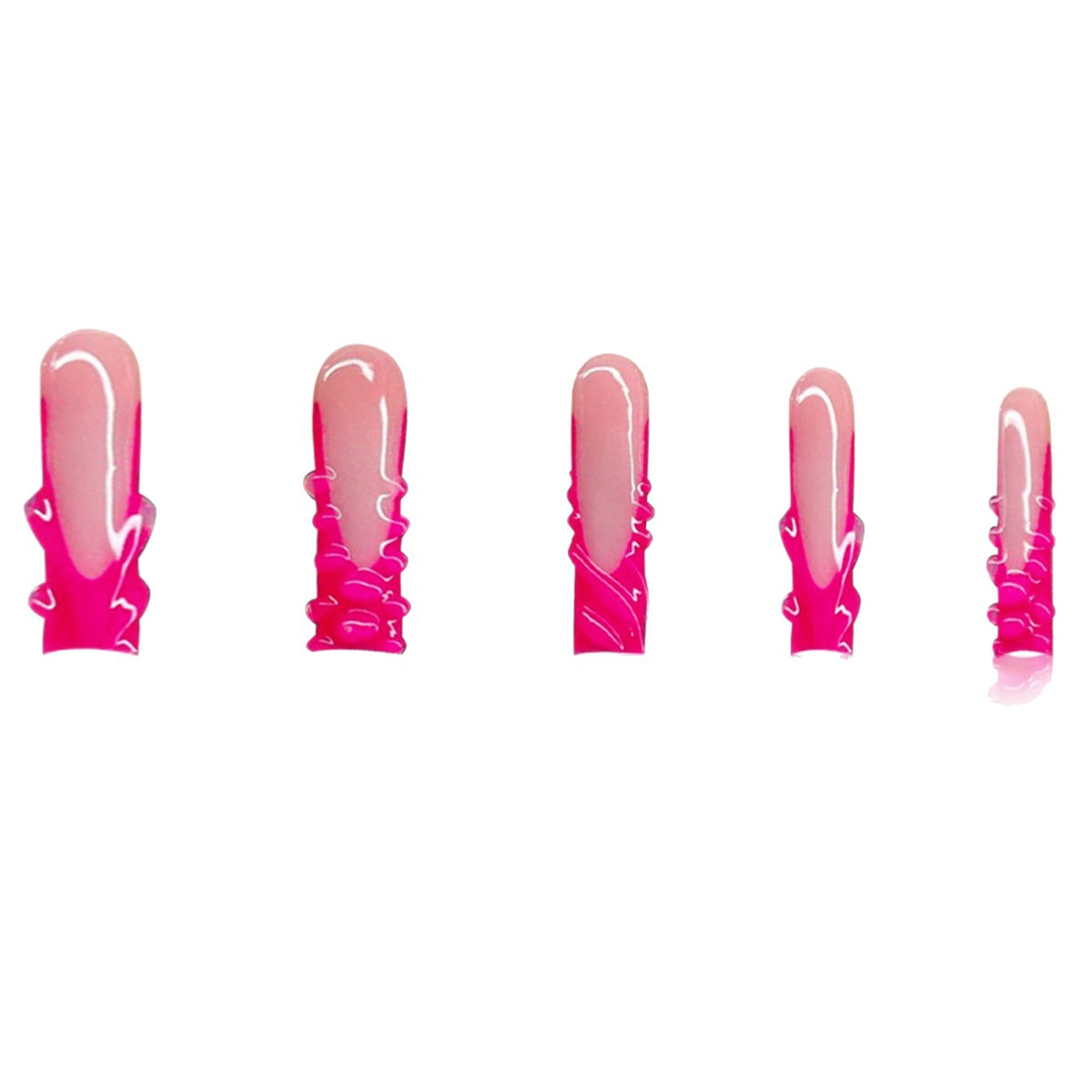 Künstlerische Skulptierte Nagelkunst Brehn