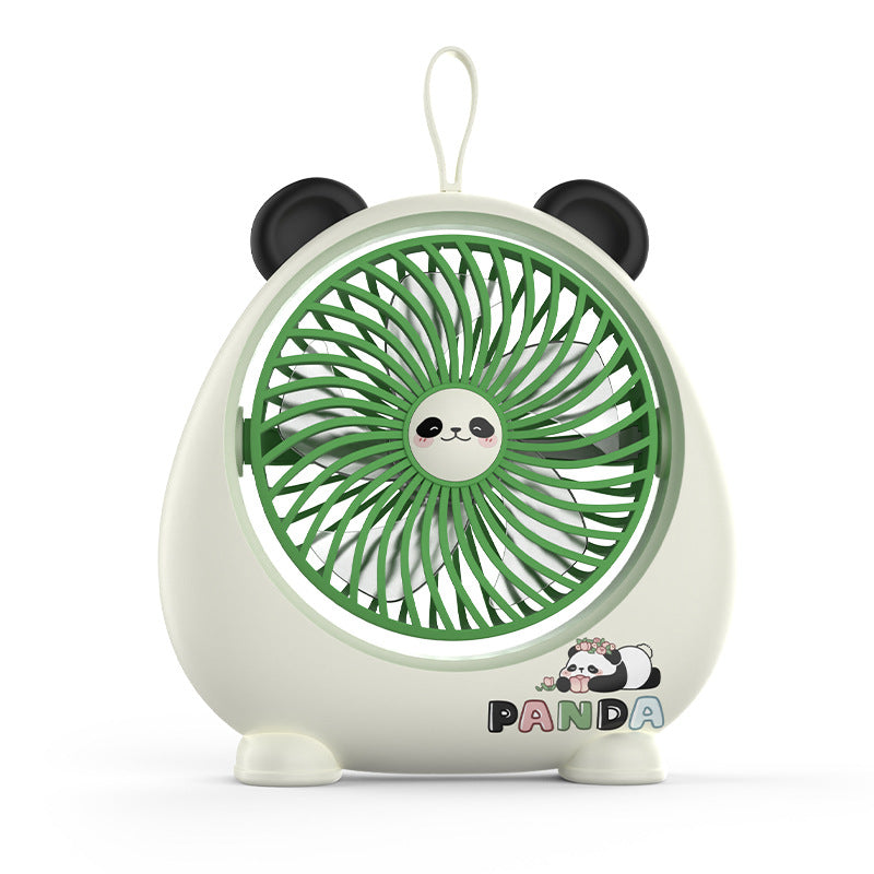 Damen tragbarer Mini-Ventilator im niedlichen Pandadesign Brehn