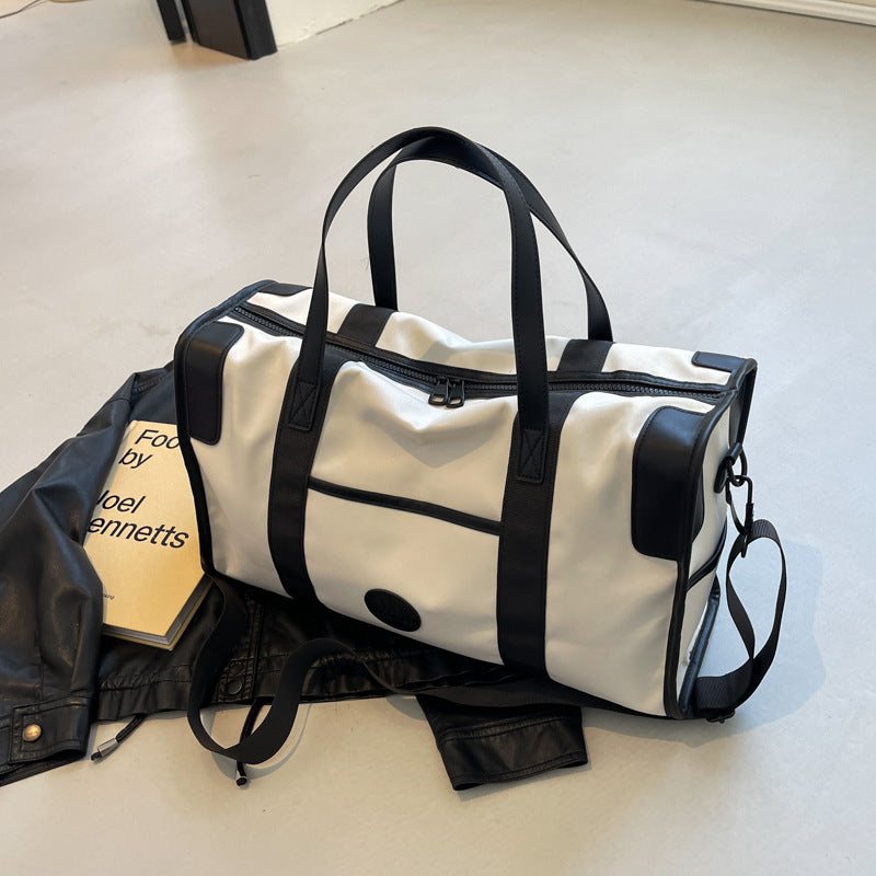 Sportliche Freizeit-Duffel-Tasche mit Strapazierfähigem Material und Verstellbarem Schultergurt Brehn