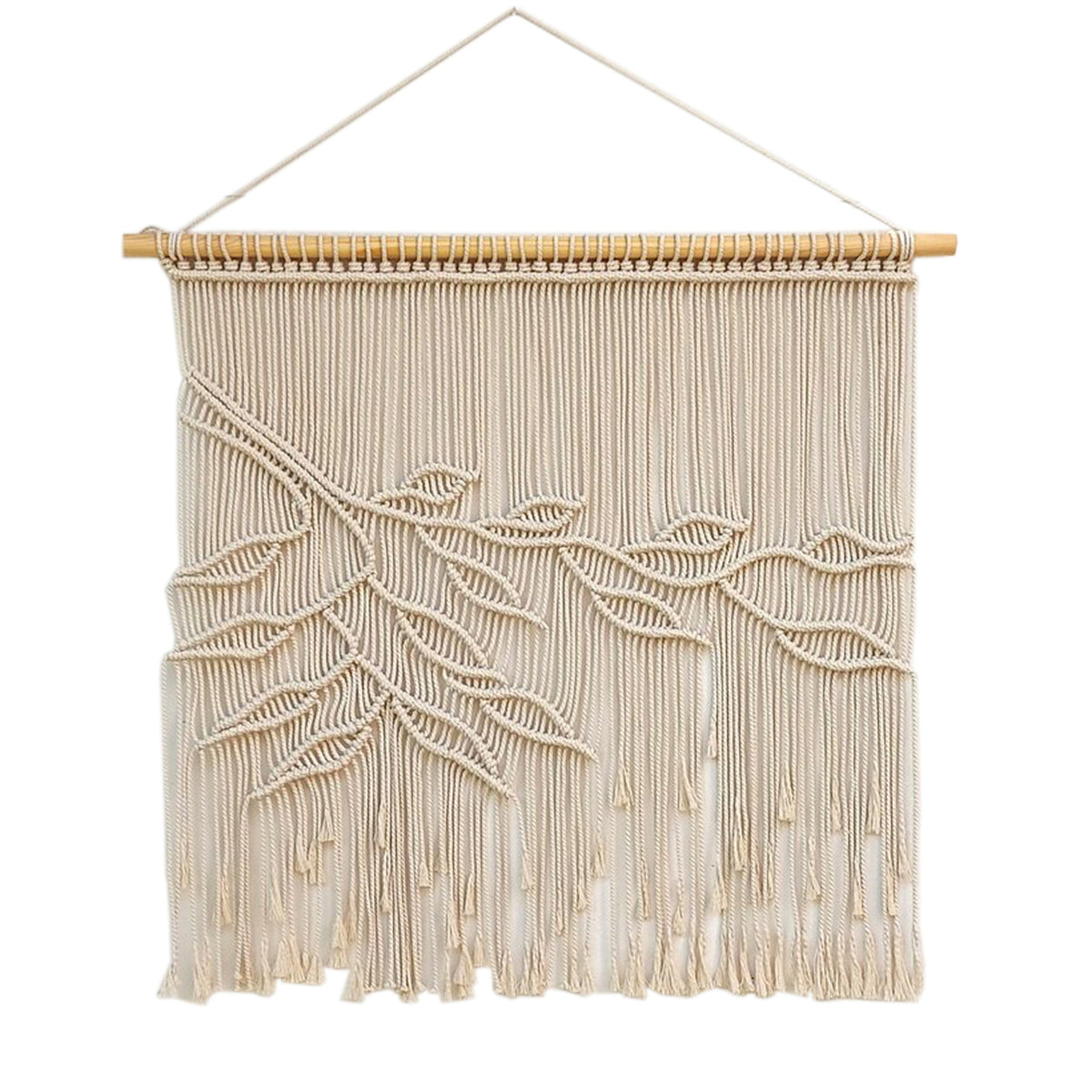 Woven Macrame Wandkunst Dekor Brehn