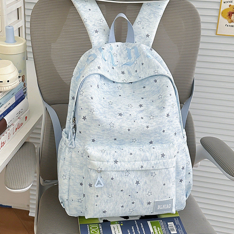 Stylische leichte Rucksack mit Sternmuster Brehn