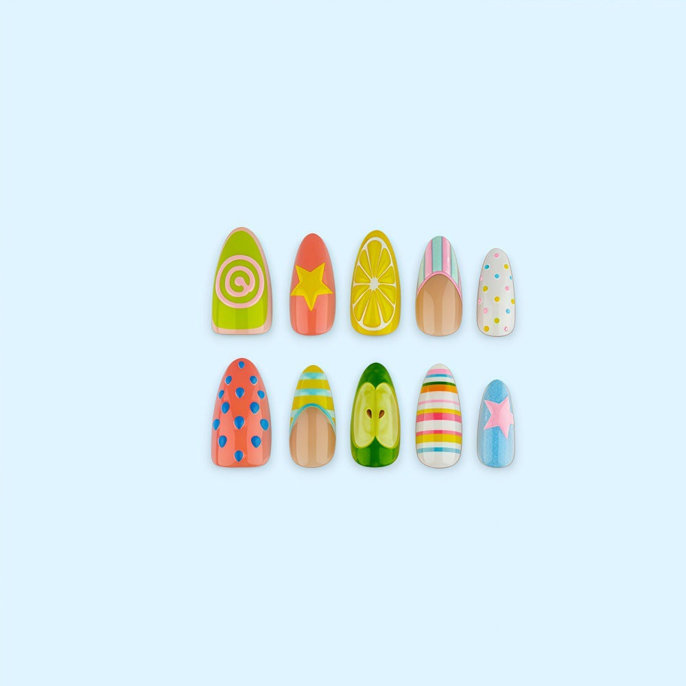 Kreative Nagelkunst-Design Brehn