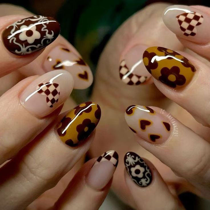 Künstlerisches Acryl-Nagelkunst-Set