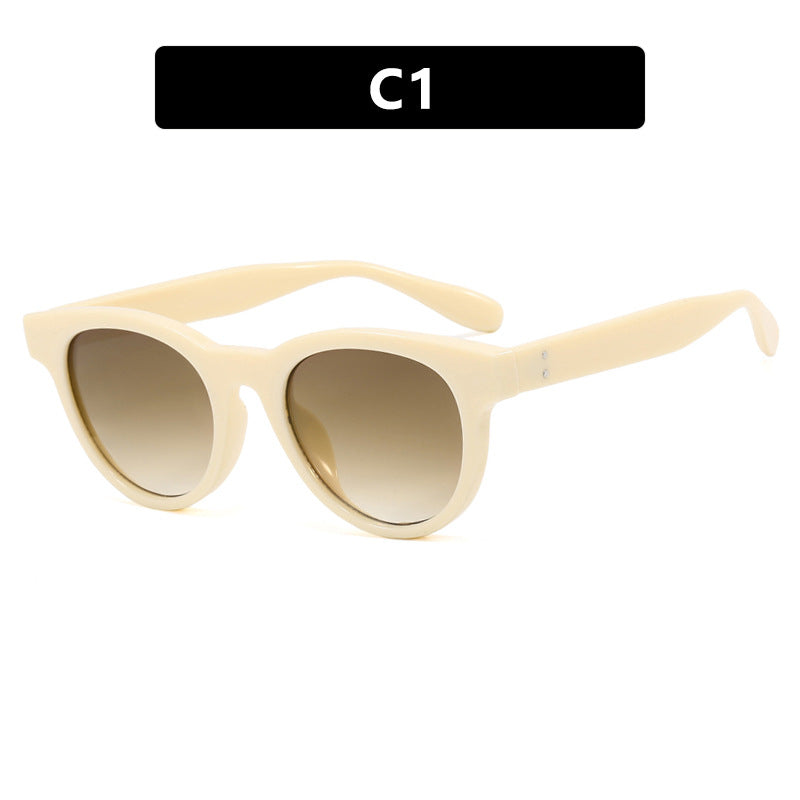 Damen stilvolle Sonnenbrille im trendigen Retro-Design Brehn