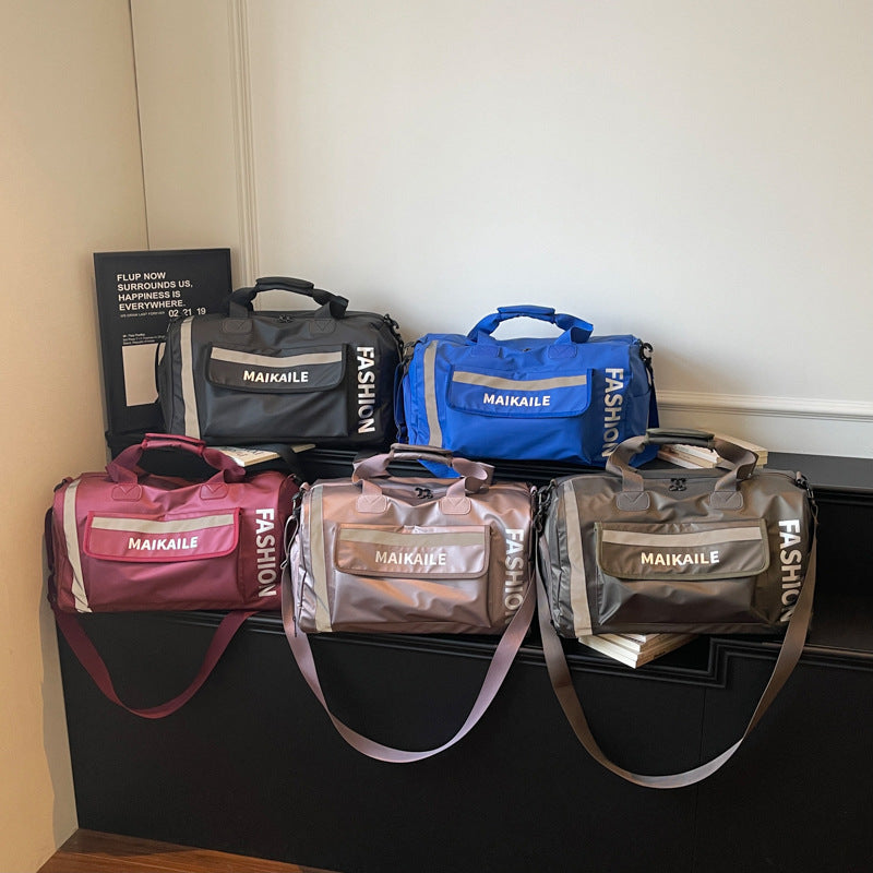 Sportliche Duffel-Tasche Mit Umfangreichen Organisationsmöglichkeiten Brehn