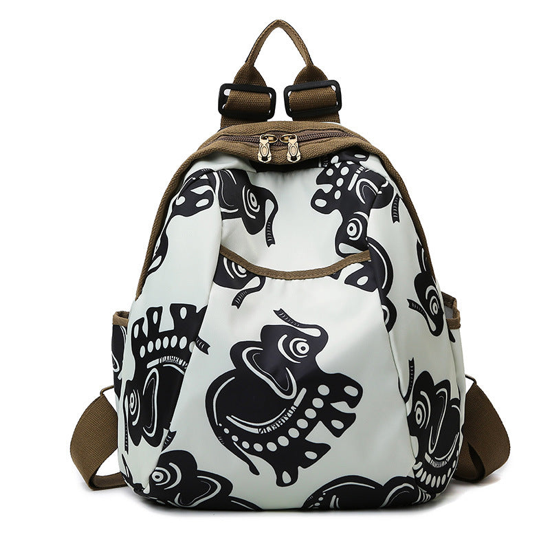 Stylische Canvas-Rucksack Brehn