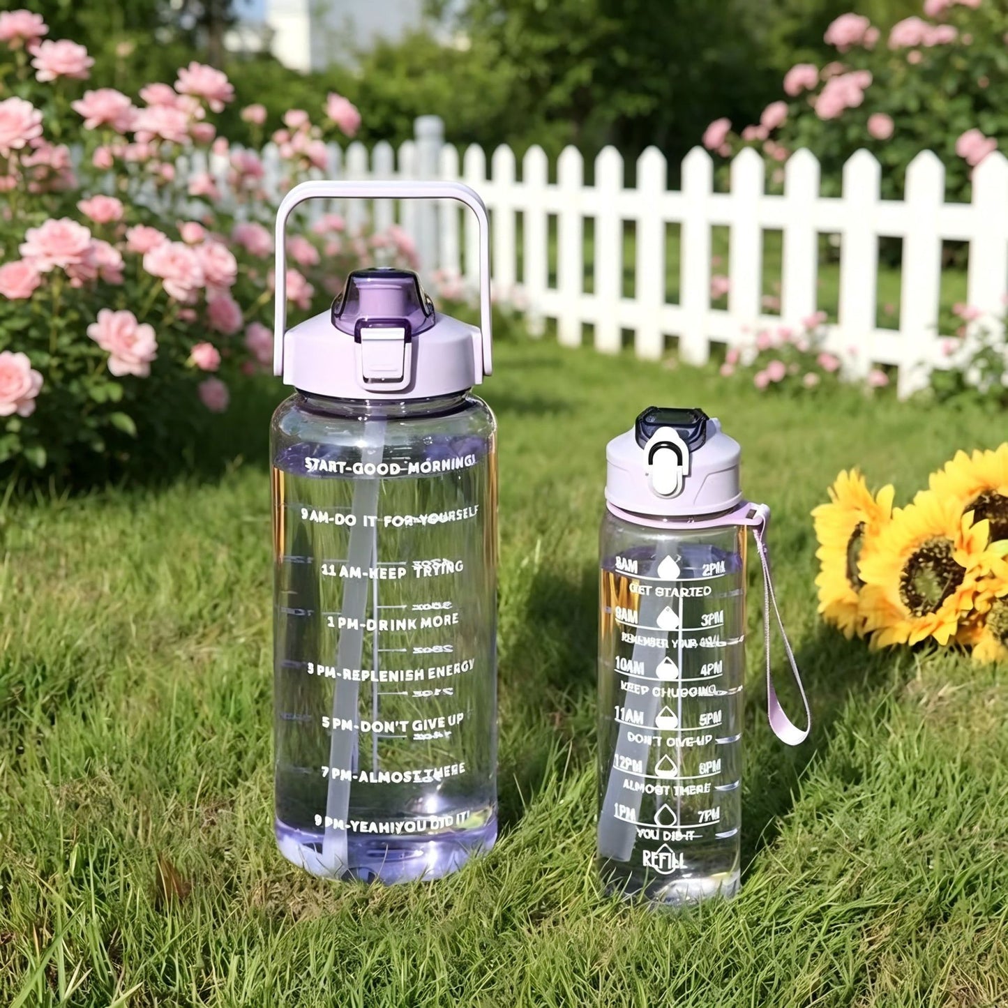 Damen Motivierende Wasserflasche Brehn
