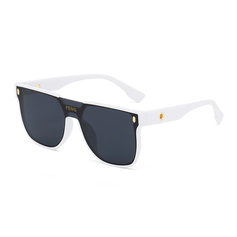 Damen modische Sonnenbrille im trendigen, geometrischen Design Brehn