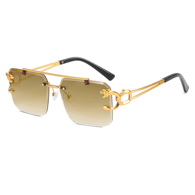 Damen Luxus-Sonnenbrille mit elegantem Metalldetail Brehn