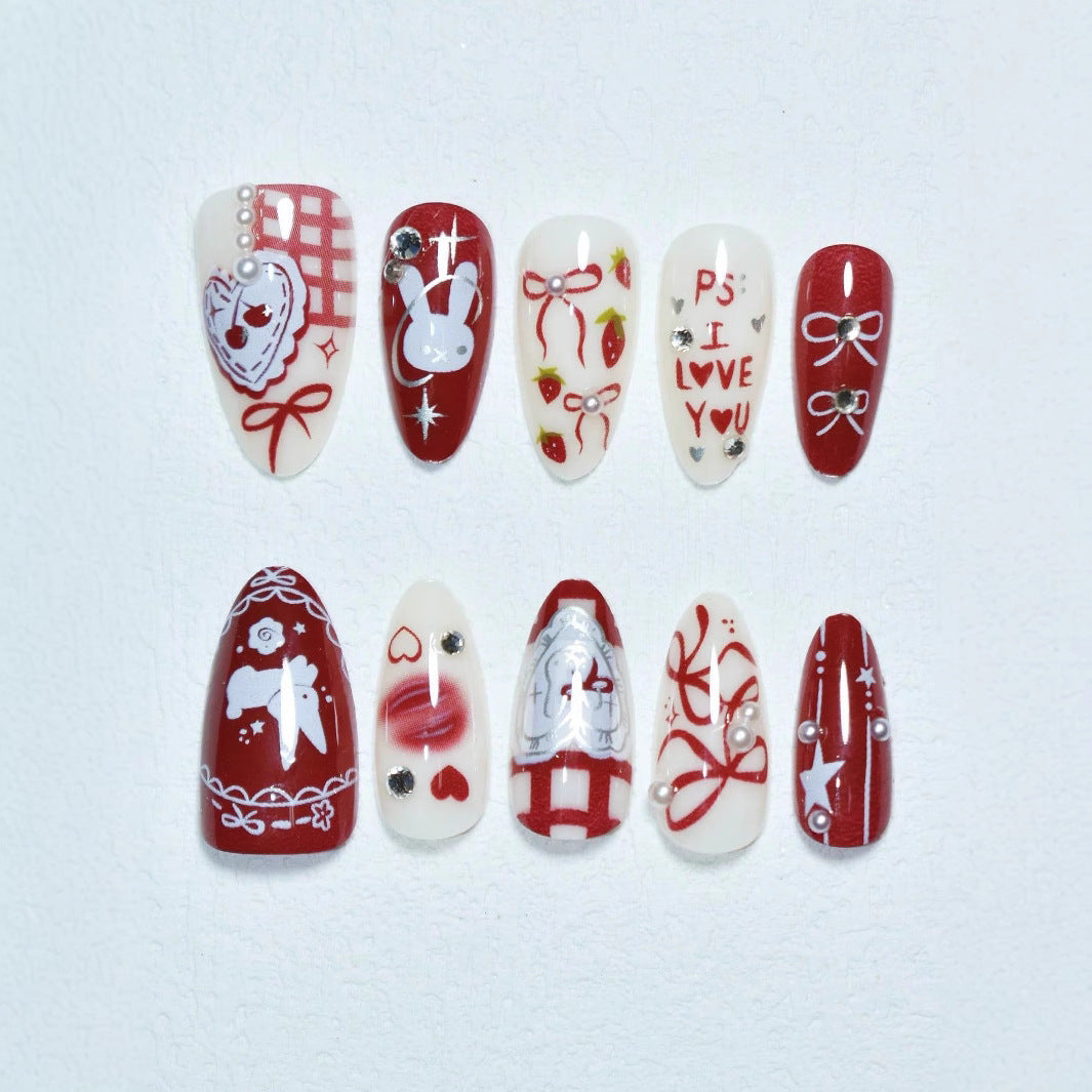 Künstlerisches Themen-Nagelset Brehn