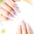Künstlerisches Schmetterlingsdesign Press-On Nagelset Brehn