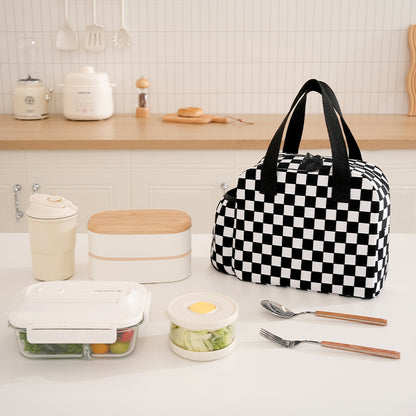 Isolierte Lunch-Tasche mit Getränkehalter Brehn