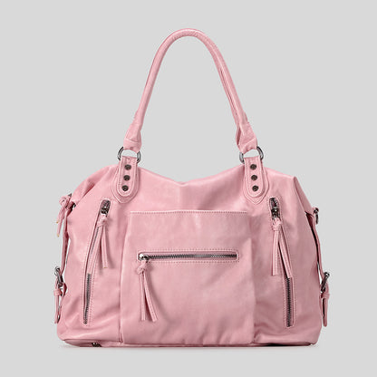 Luxuriöse Leder Hobo Tasche