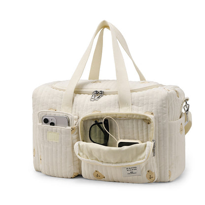Mehrfach-Taschen Stepp Reisetasche Brehn