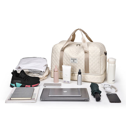 Stilvolle gesteppt Reise-Duffle Brehn 1790692517
