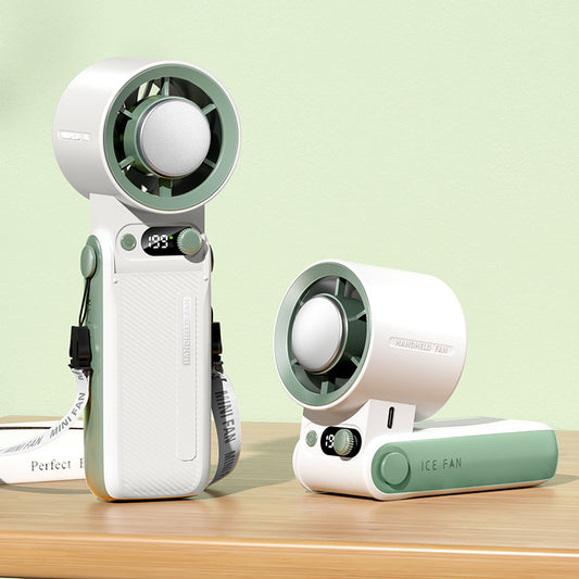 Unisex tragbarer wiederaufladbarer Handventilator mit einstellbarer Geschwindigkeit Brehn