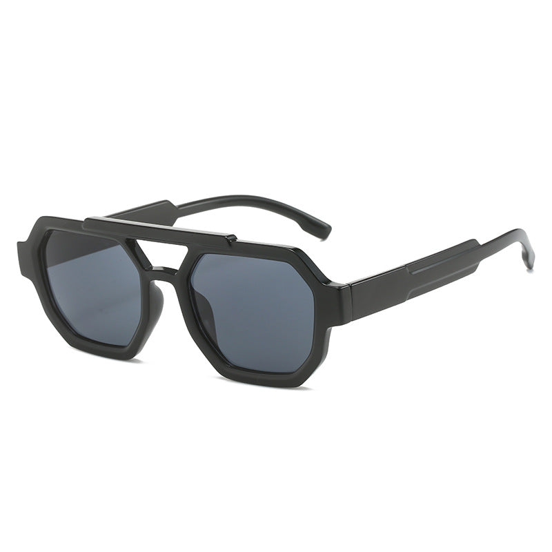 Geometrische Oversized Sonnenbrille Brehn