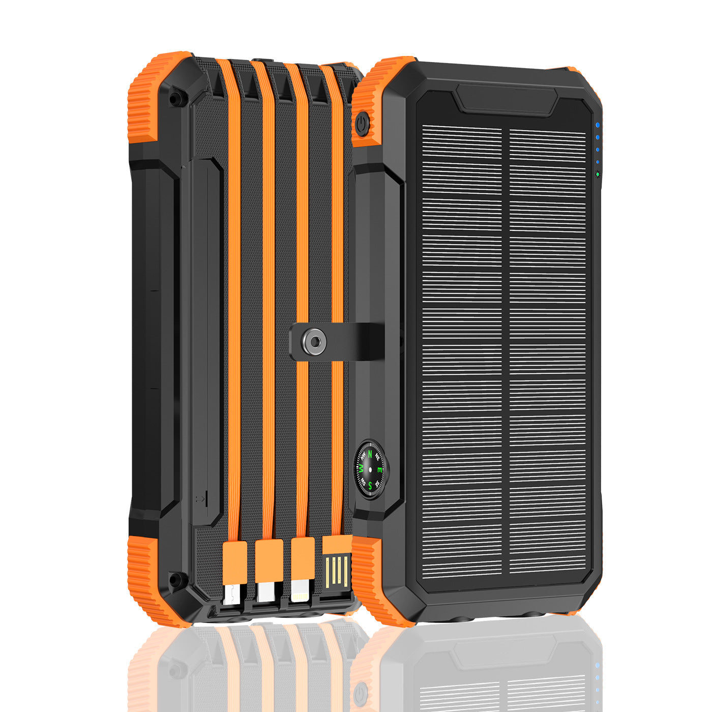 Solarbetriebene Powerbank Brehn