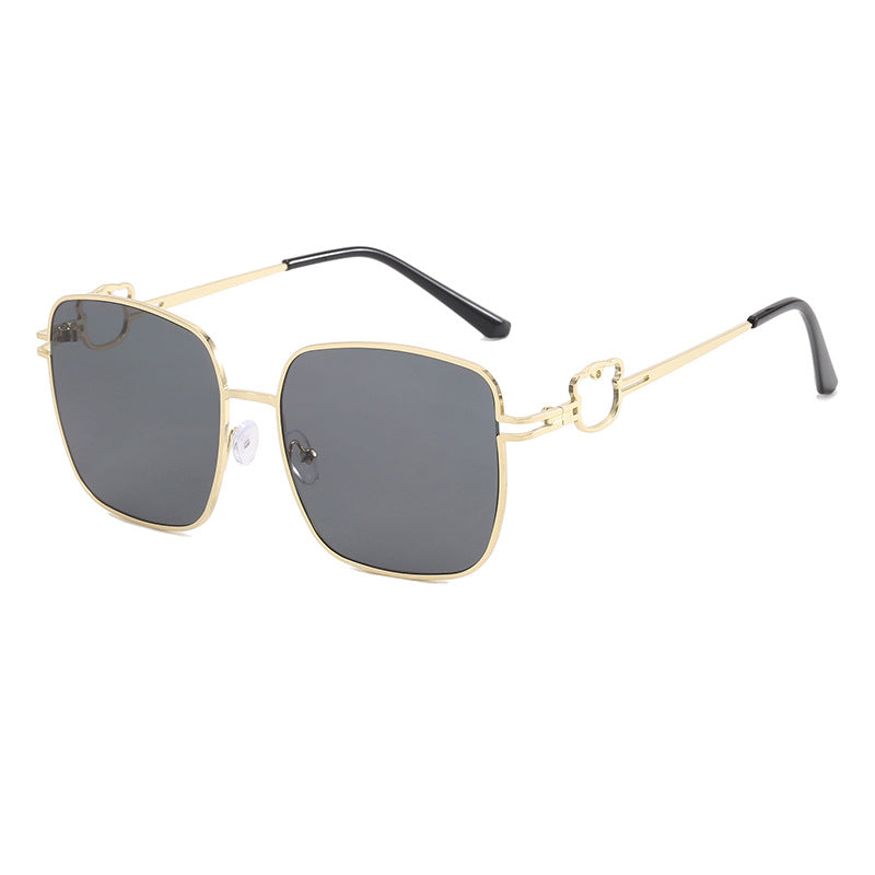 Damen modische quadratische Brille mit einzigartigen Akzenten Brehn
