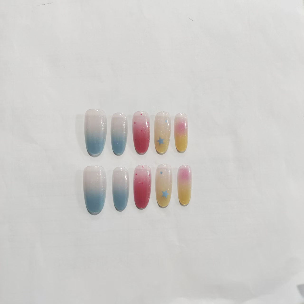 Artistic Ombre Nageldesign Set Brehn