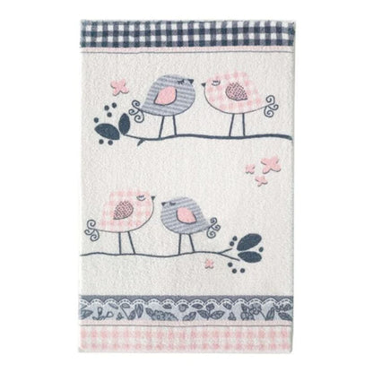 Niedlicher Kaninchen-Themen Decor-Arbeitsbereich Teppich für das Zuhause