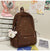 Bestickter gemusterter Schulrucksack