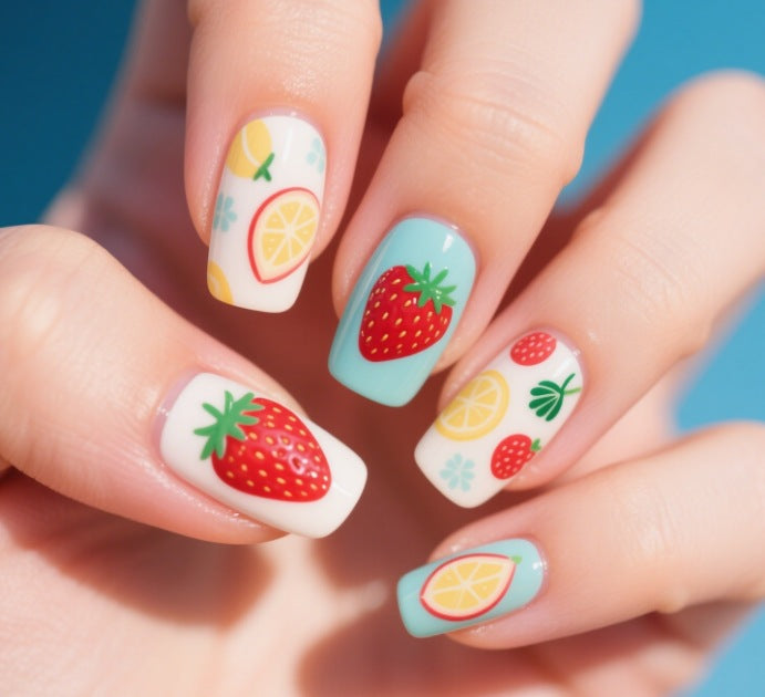 Blumenverlauf Nagelkunstset Brehn