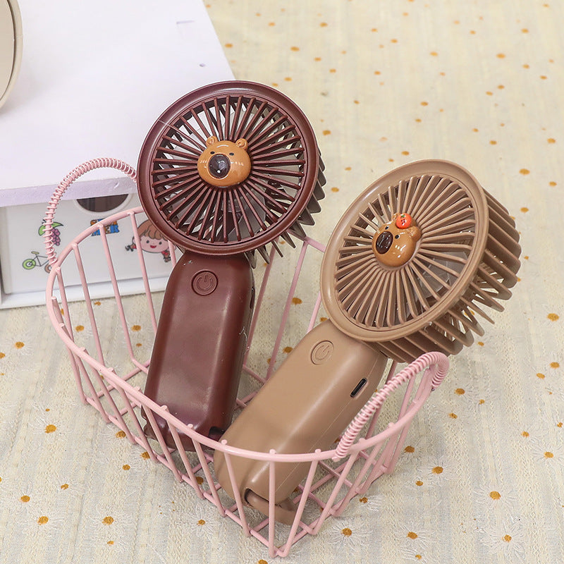 Frauen tragbarer Handventilator mit Tierdesign Brehn