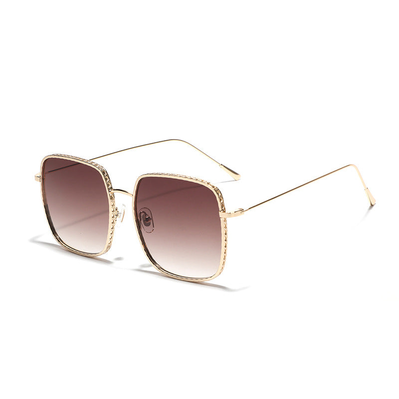 Damen oversized Sonnenbrille mit eleganten Details Brehn