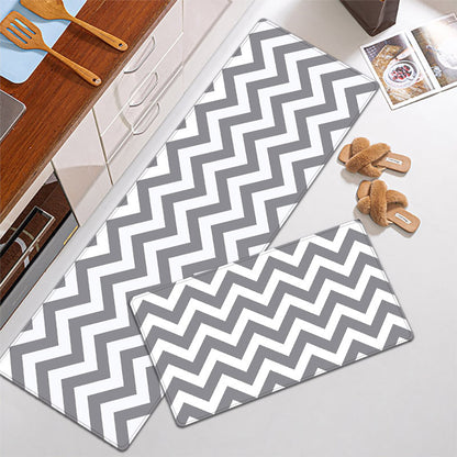 Moderne Chevron-Muster Küchenmatte Set Brehn