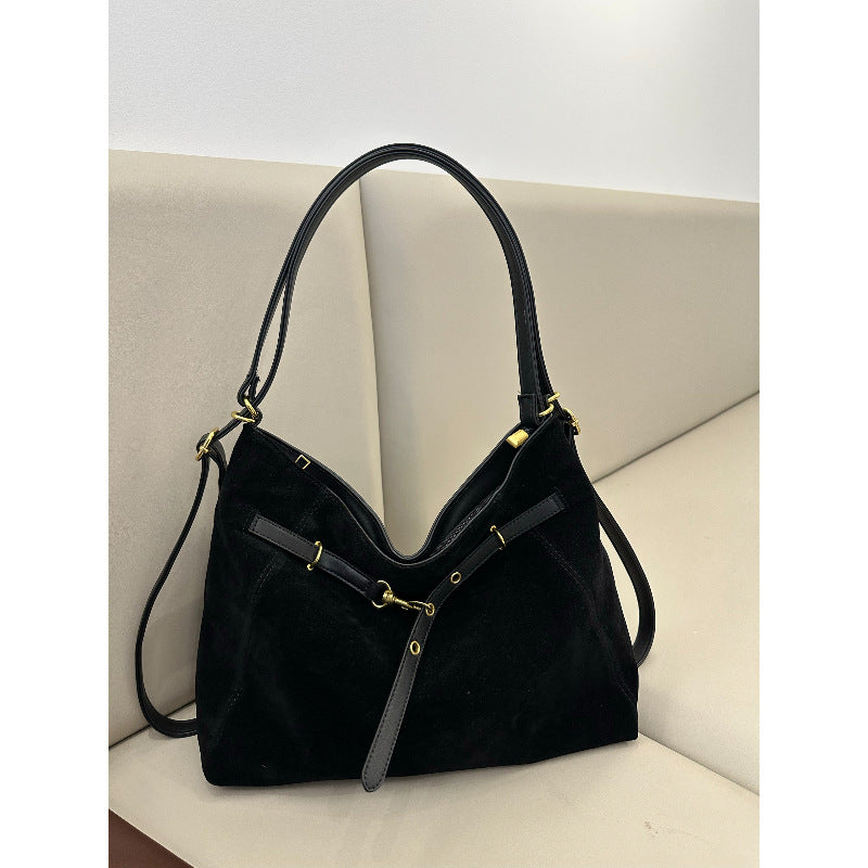 Elegante Wildleder Tote Bag Brehn