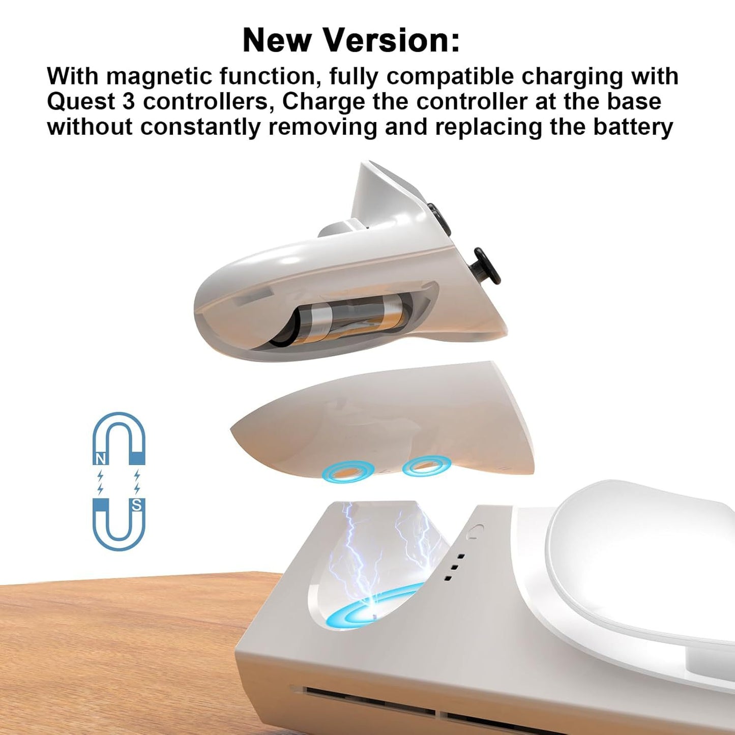 VR-Headset-Ladestation mit Rgb-Beleuchtung Brehn