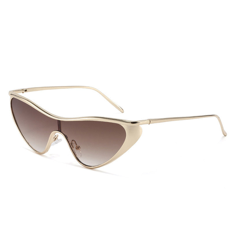Damen futuristische Sonnenbrille im schlanken Design Brehn