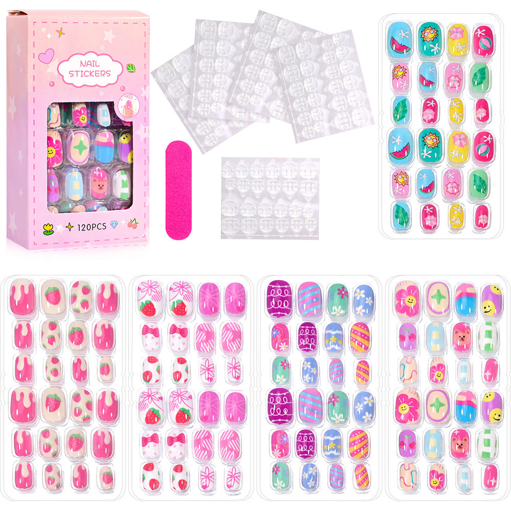 Kreatives Cartoon Nagelkunst Aufkleber Set Brehn