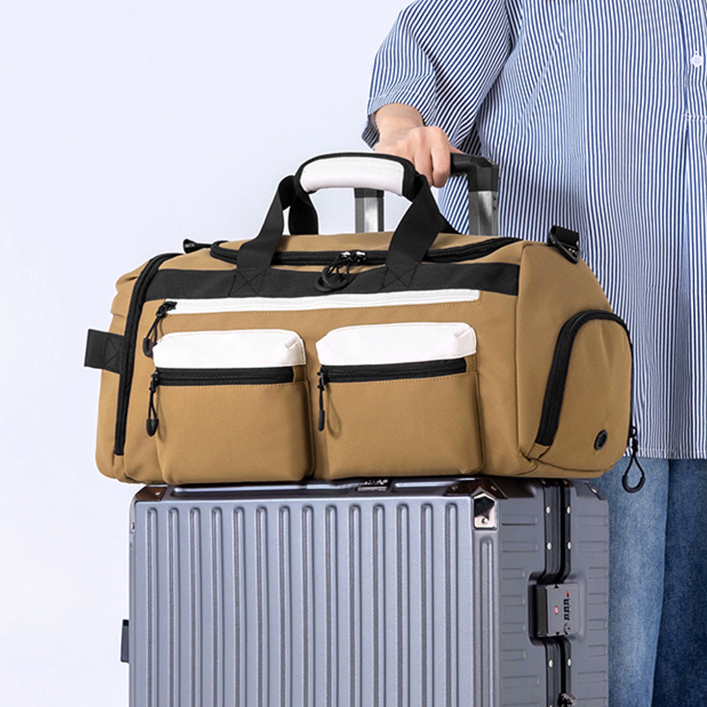 Vielseitige Sport- und Reisetasche mit Praktischen Fächern Brehn
