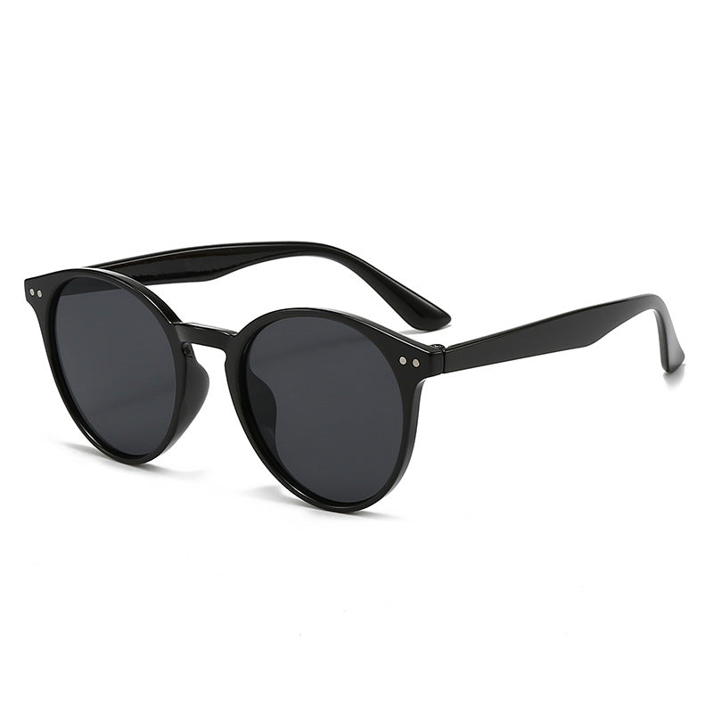 Damen Cat-Eye Sonnenbrille mit transparentem Rahmen Brehn