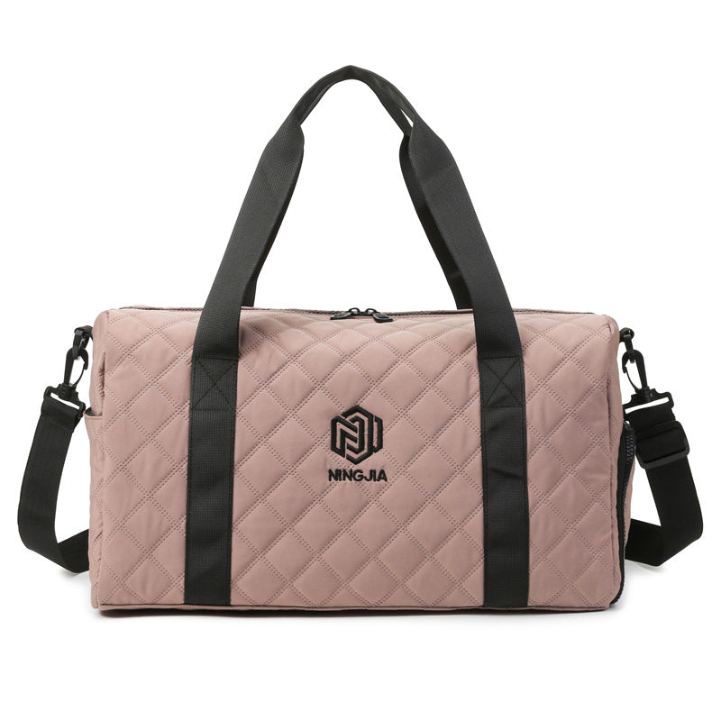 Stylische gesteppt Sport-Duffel-Tasche