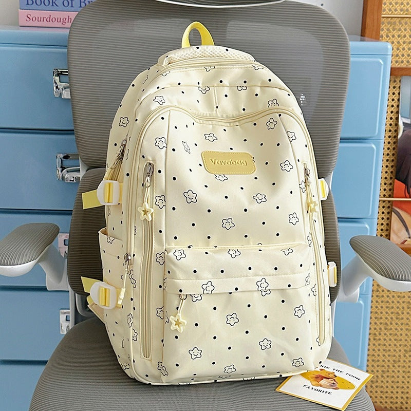 Trendige Floral Print Rucksack Brehn