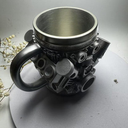 Mechanisches MotorenDesign Becher Brehn