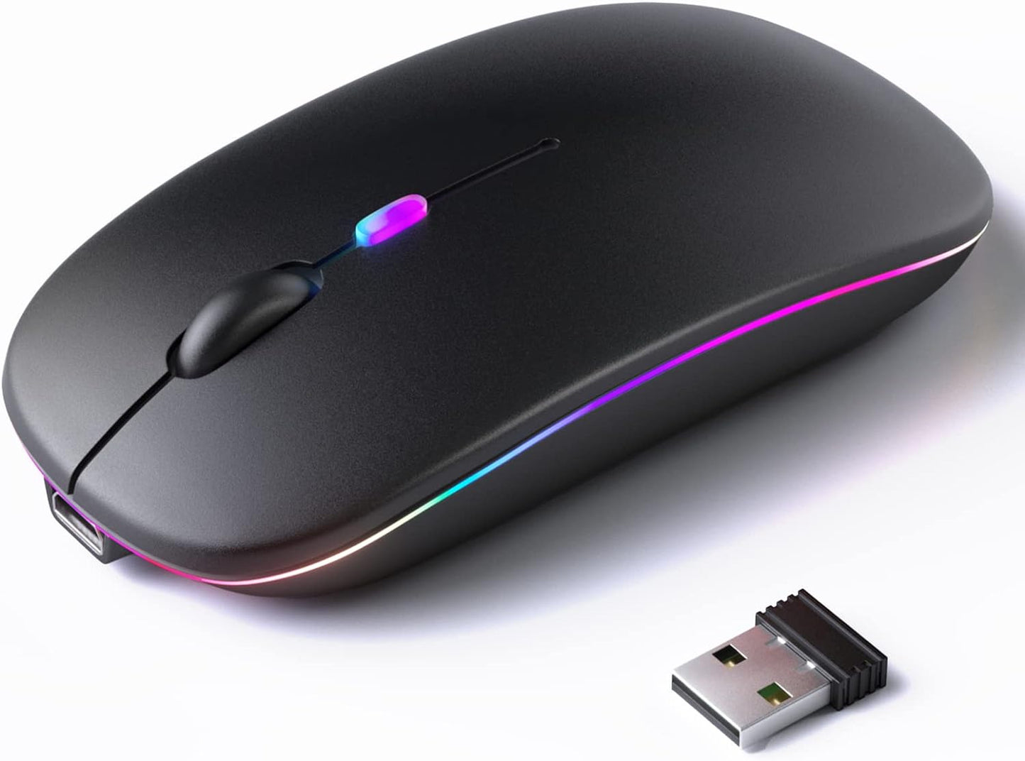 Ergonomische kabellose Gaming-Maus mit RGB-Beleuchtung Brehn
